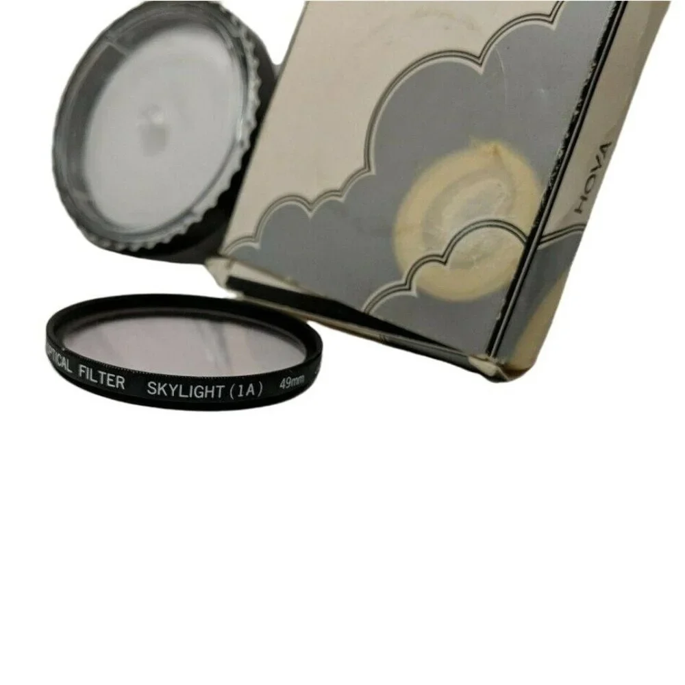 Vintage Photo Hoya Camera Filter Skylight 1B 49.0s 57a
